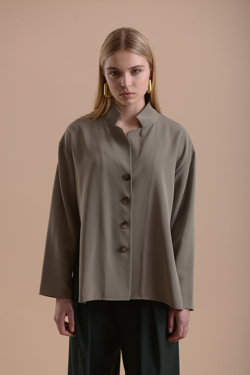 Top 14 Classic Tailored Shirt | Carbon Grey