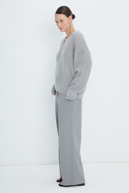 Pullover V neck | Light Grey