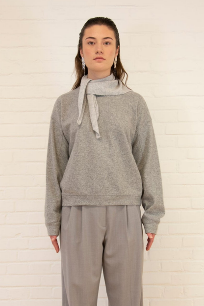 Sweater 3 Crew Neck Sweatshirt | Light Grey