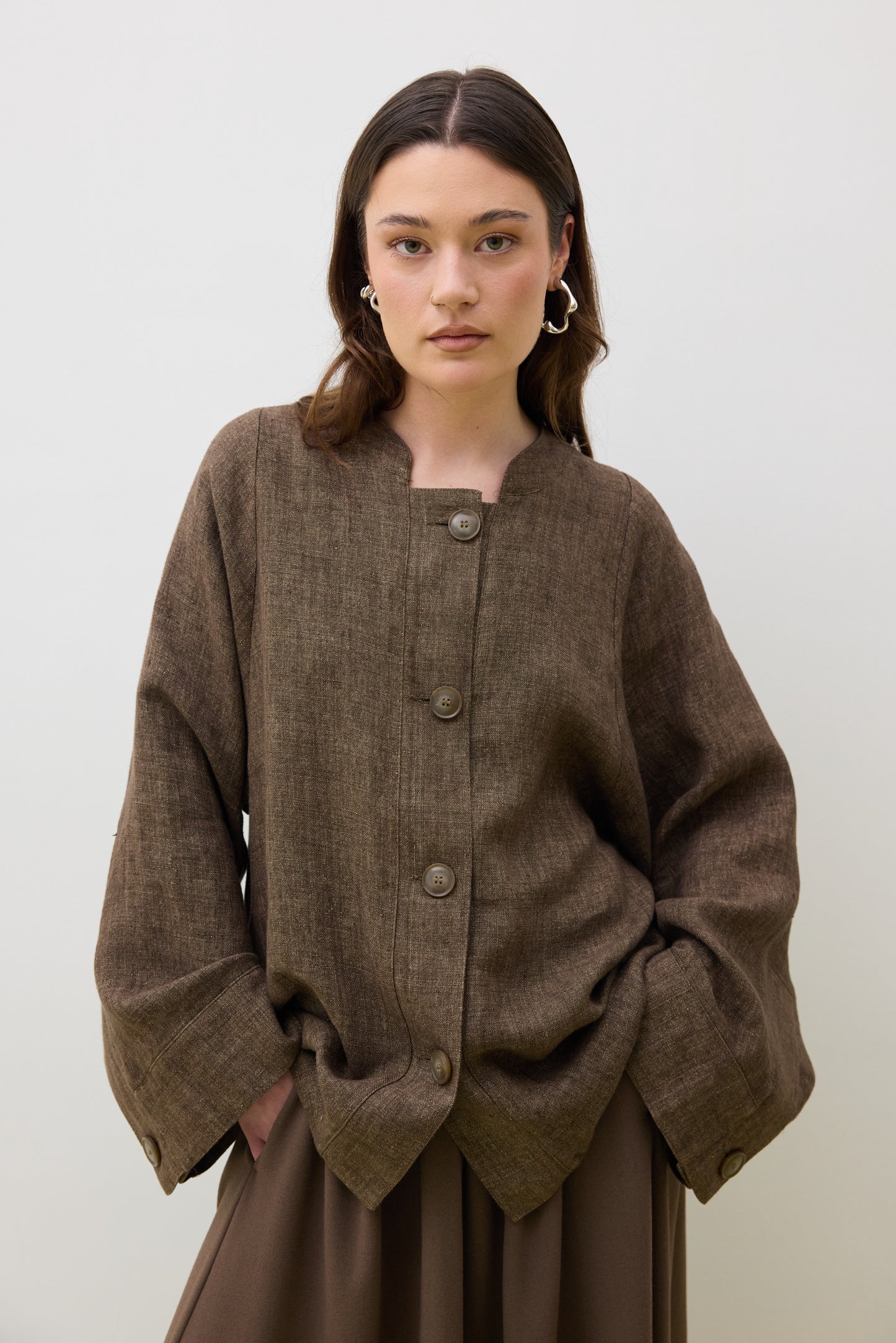 Jacket 5 Regular Fit | Almond