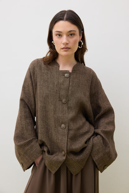 Jacket 5 Regular Fit | Almond