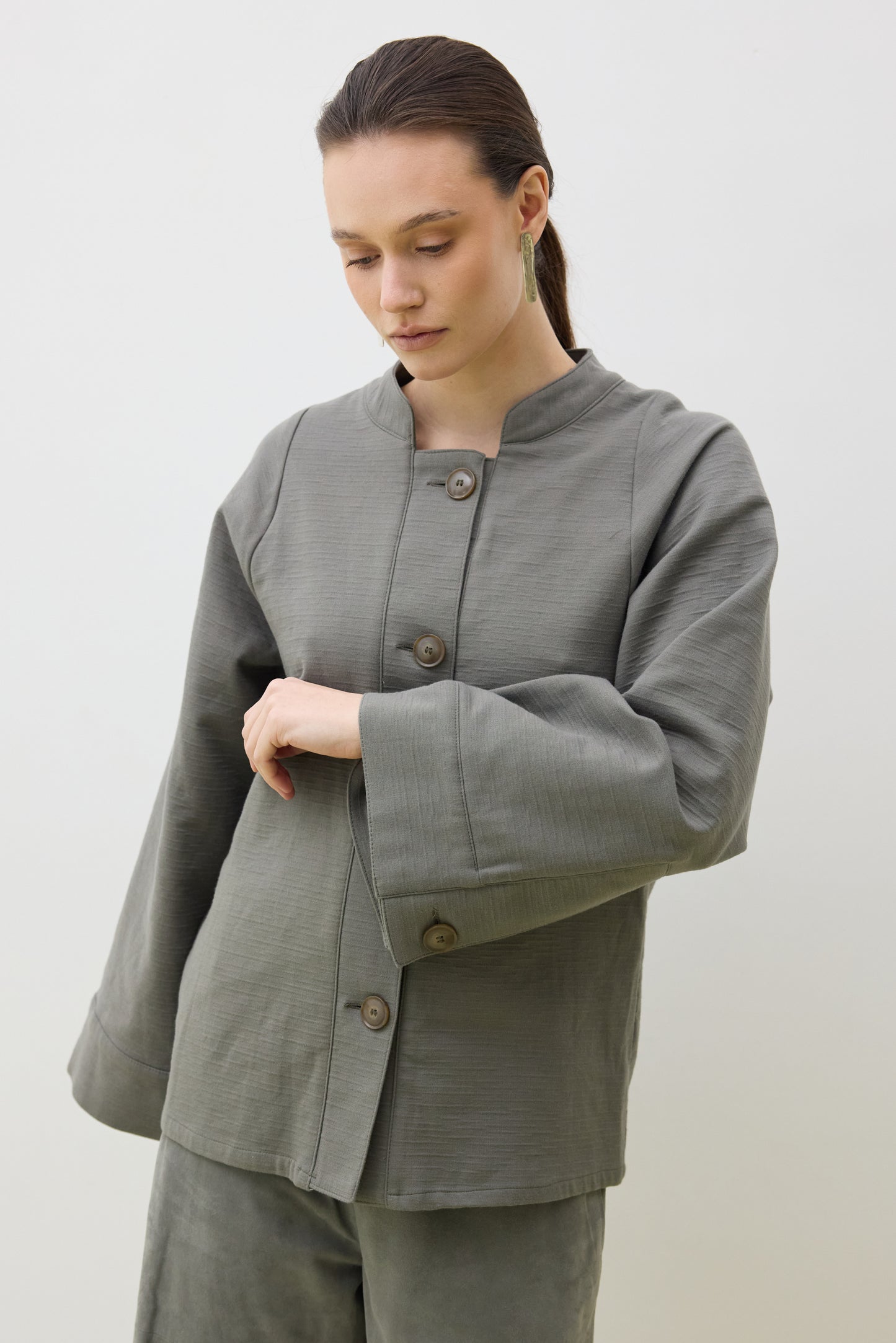 Jacket 5 Regular Fit | Dusty Green