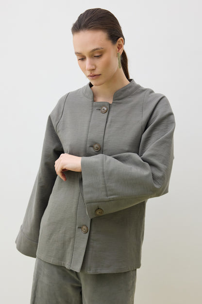 Jacket 5 Regular Fit | Dusty Green