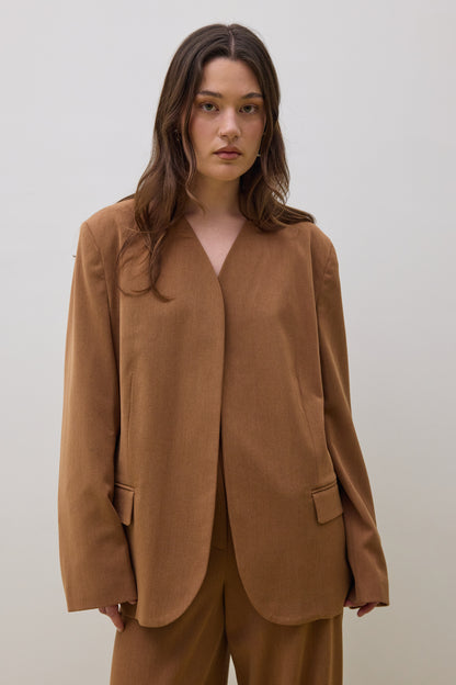 Jacket 6 Regular Fit | Caramel