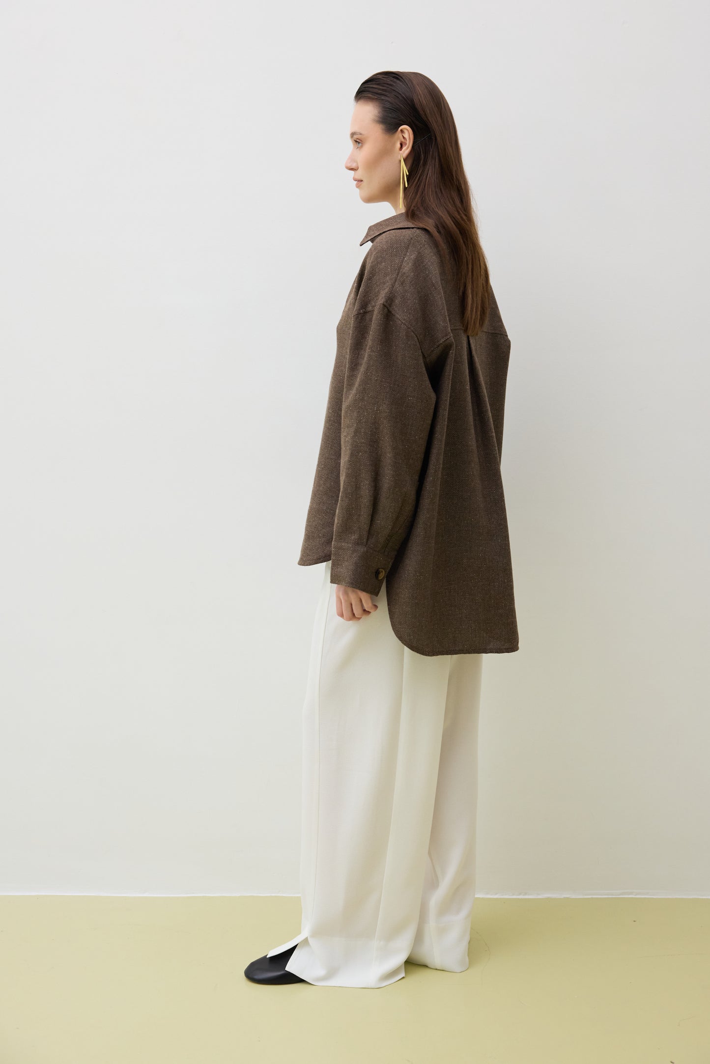 Top 17 Oversized Long Fit | Almond