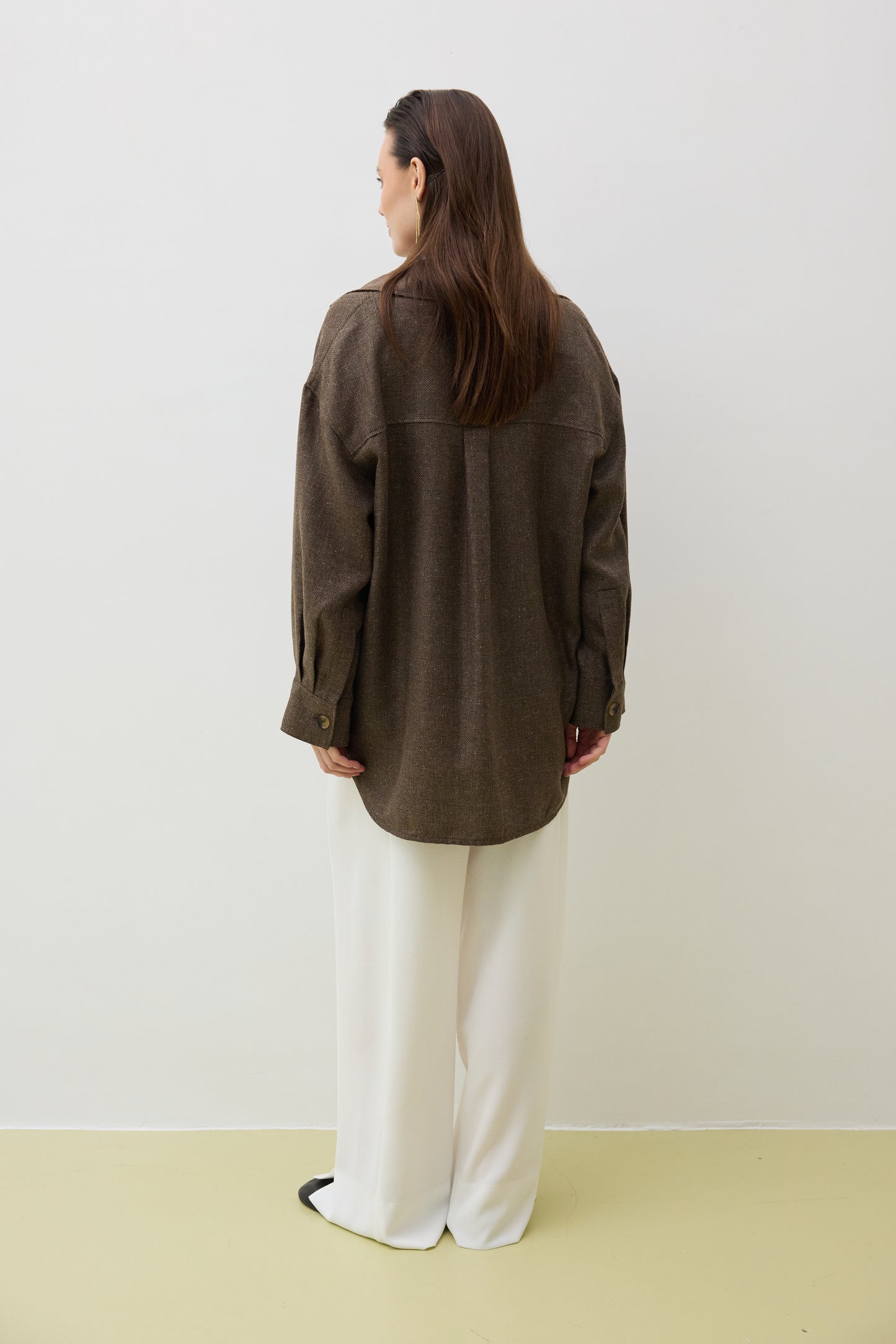 Top 17 Oversized Long Fit | Almond