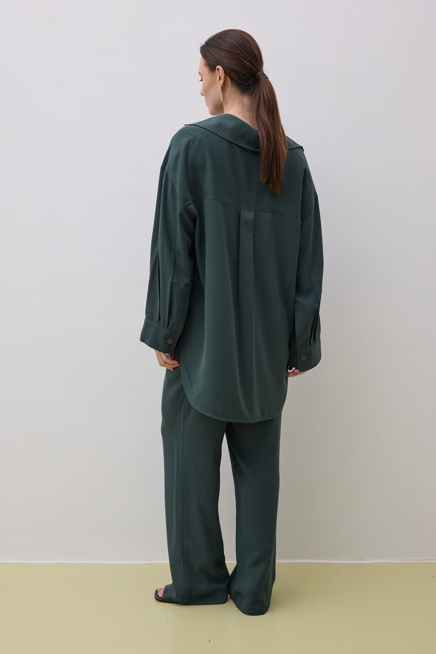 Top 17 Oversized Long Fit | Green