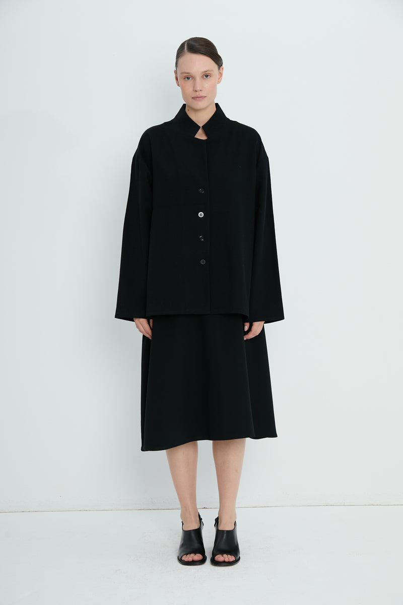 Top 14 Classic Tailored Shirt | Black