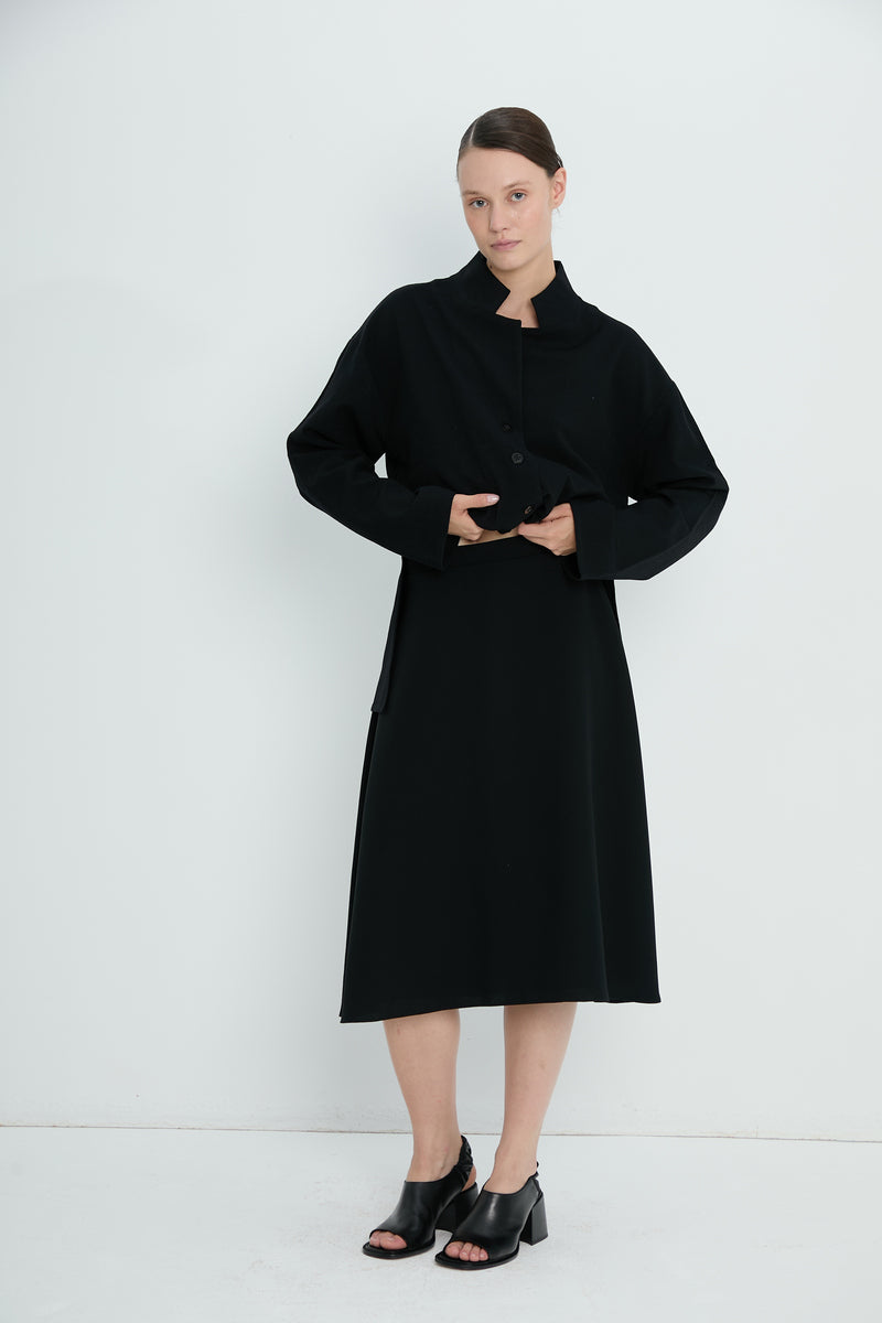 Top 14 Classic Tailored Shirt | Black