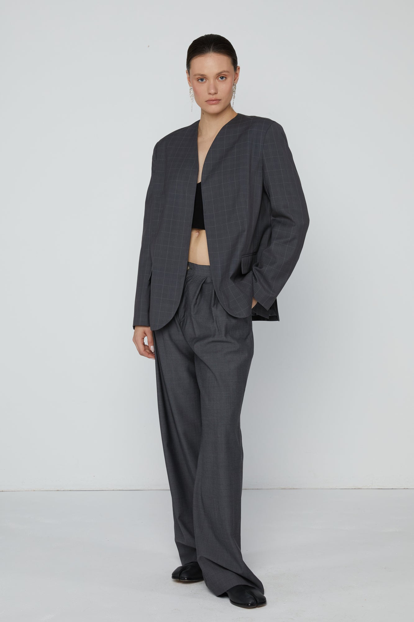 Pants 4 Relaxed Fit Trouwsers | Grey