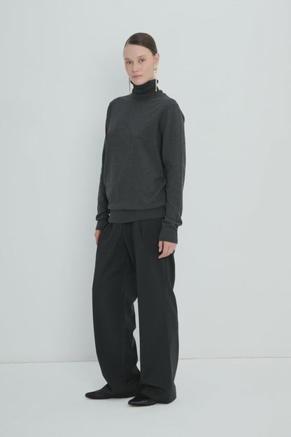 Pants 2 Relaxed Fit Trousers | Charcoal Stripe