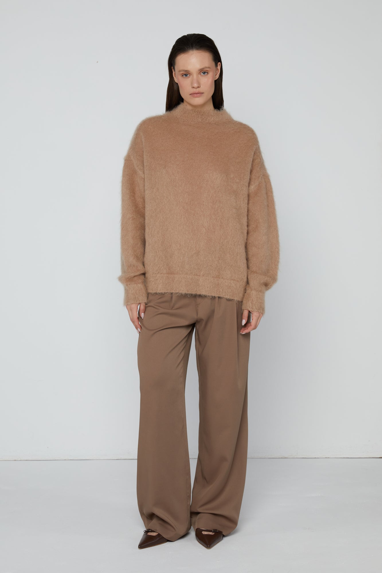 Pullover 1 Mohair Sweater | Nude