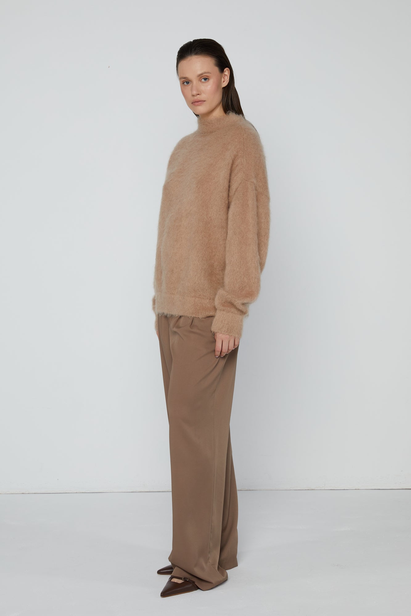 Pullover 1 Mohair Sweater | Nude