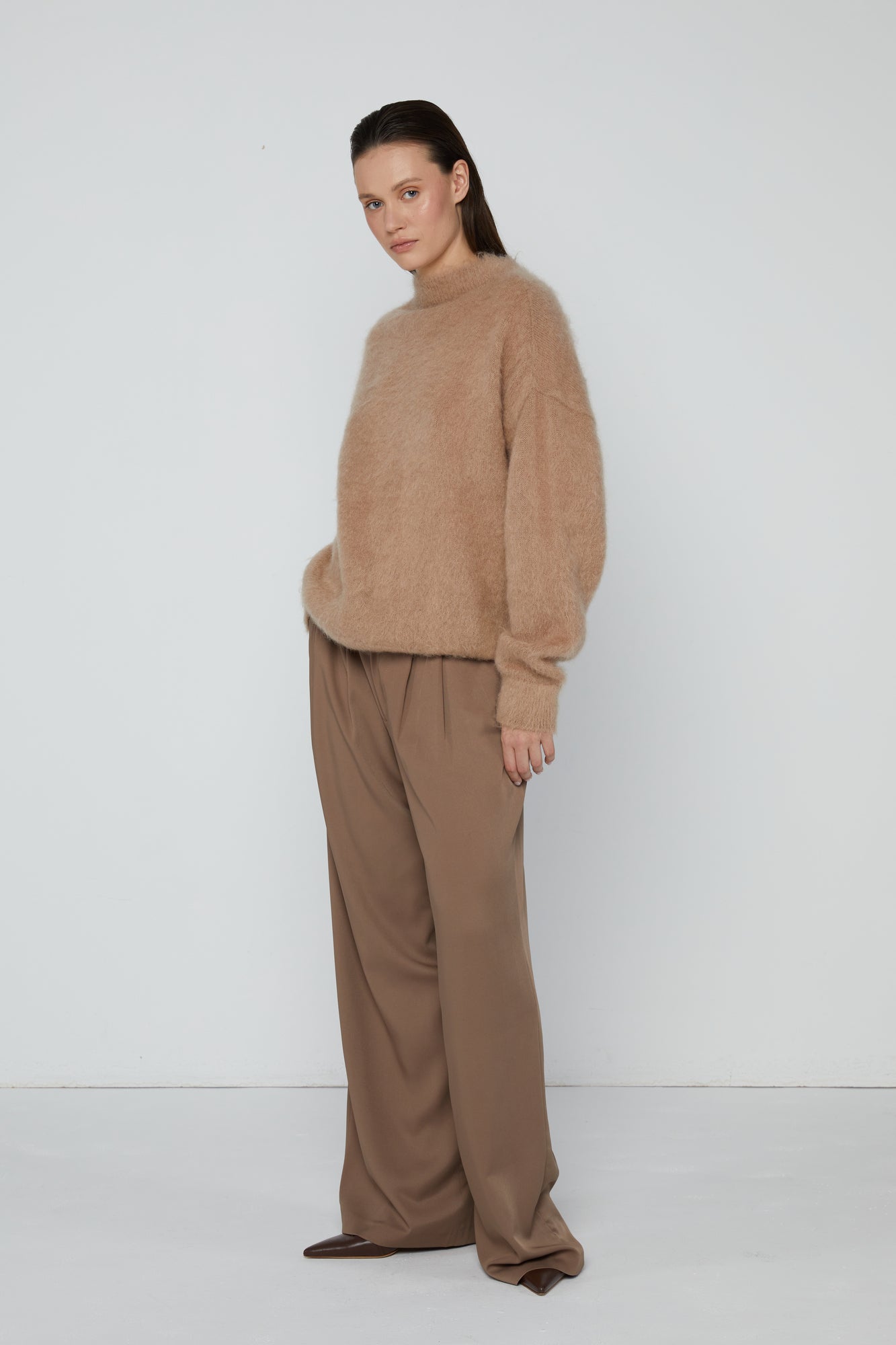 Pullover 1 Mohair Sweater | Nude