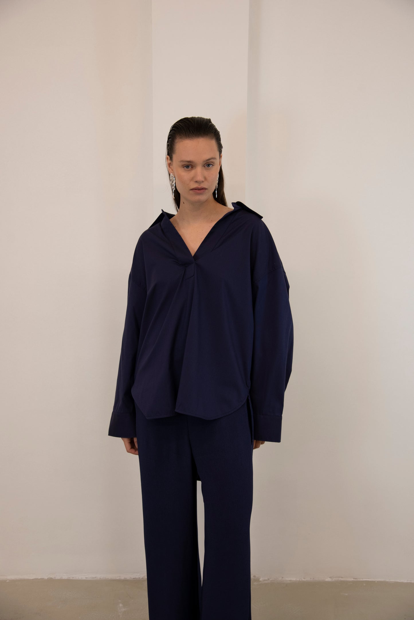 Top 17 Oversized Long Fit | Dark Purple