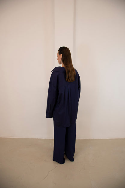 Top 17 Oversized Long Fit | Dark Purple
