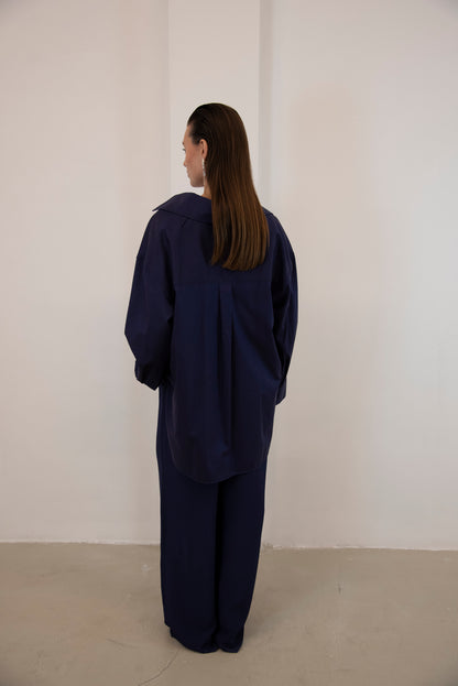 Top 17 Oversized Long Fit | Dark Purple