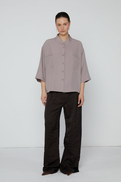 Top 10 Short Sleeved Shirt | Lilac
