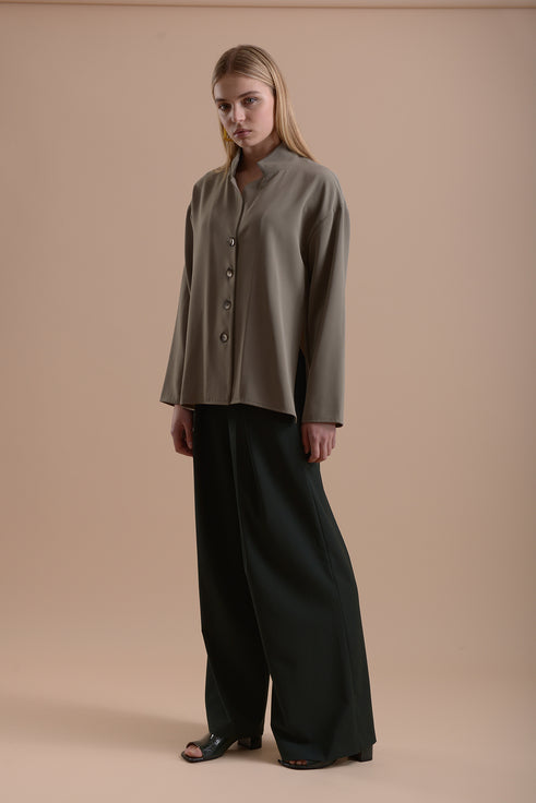 Top 14 Classic Tailored Shirt | Carbon Grey