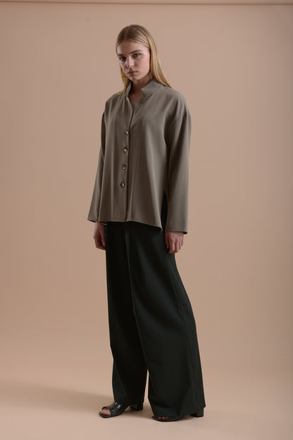 Top 14 Classic Tailored Shirt | Carbon Grey