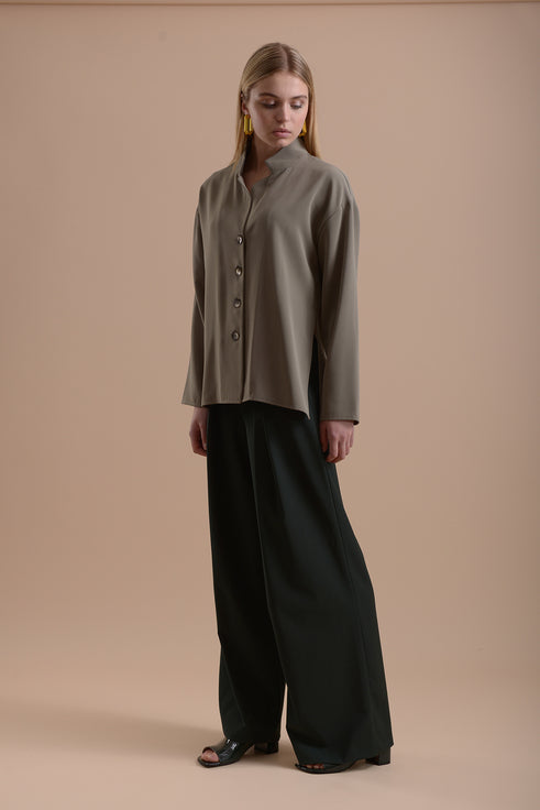 Top 14 Classic Tailored Shirt | Carbon Grey