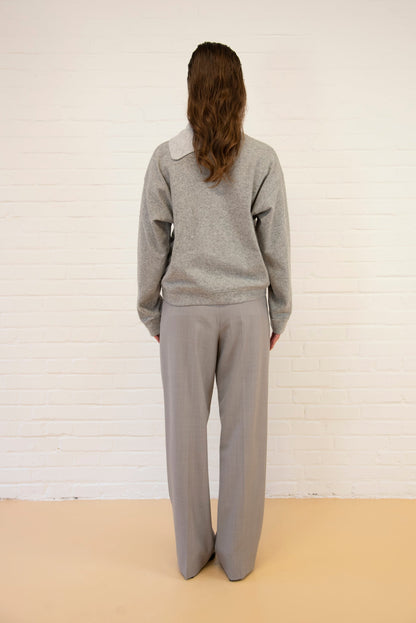 Sweater 3 Crew Neck Sweatshirt | Light Grey